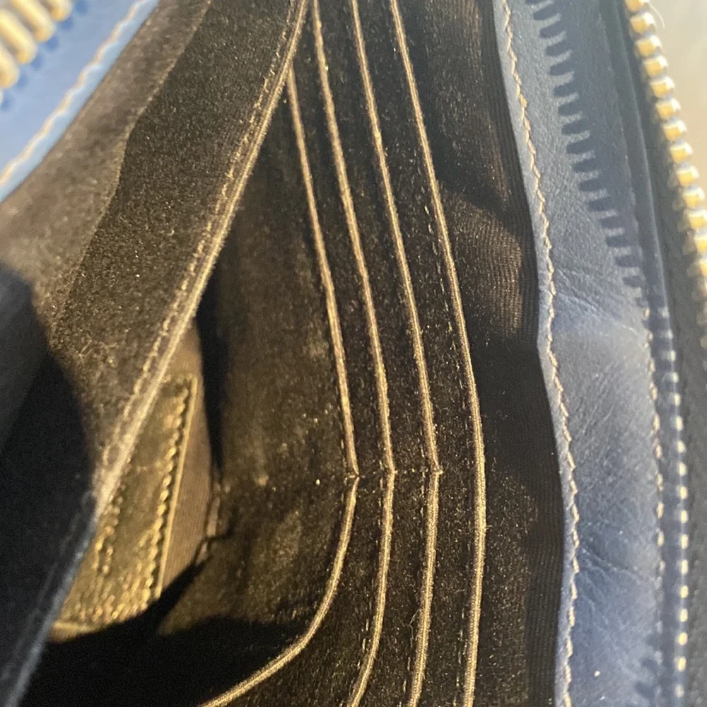 Saint Laurent YSL monogram wristlet, quilted pouch wallet - Picture 6 of 7